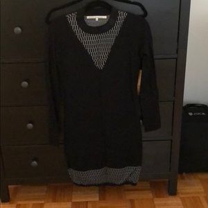 Black and beaded dress